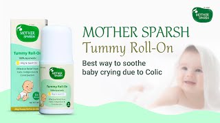 Mother Sparsh Hing Tummy Roll On for Colic Relief and Digestion