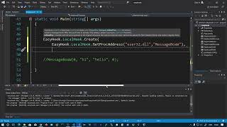 Localhooks using EasyHook C#