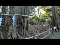 4k【大國魂神社～府中駅周辺】ぶらぶら散歩 fuchu tokyo