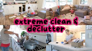 *NEW* EXTREME CLEAN DECLUTTER AND ORGANIZE MY MESSY HOUSE || CLEANING MOTIVATION 2024
