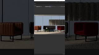 Creating curtains in Cinema4D ✨ #3dart #c4d #easy #beginner #tutorial #curtains #redshift #interior