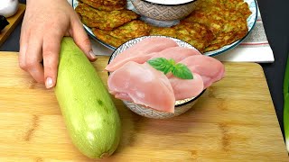 It is so delicious that I cook it several times a week! Easy Zucchini Dinner with Chicken!