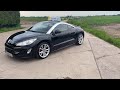 2012 61 PEUGEOT RCZ 1.6 THP GT 2d 156 BHP (Black) UK Motor Group