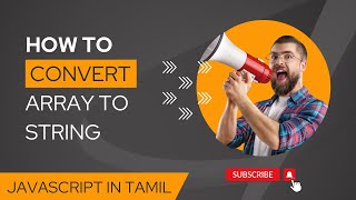 Javascript array methods to convert array to string #javscript #creativecodeofficial