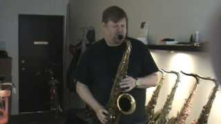 Joel Frahm - another Selmer Mark VI #57xxx (Low video quality)