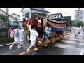 5595龍島・勝山合同祭：突進！弾丸天王丸！絶叫・轟音！h28ryka12