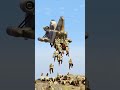 100k iranian nato soldiers jump over a cargo helicopters with a lots of rpg weapons gta 5