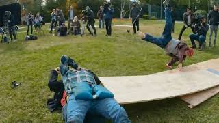 Jackass forever: human ramp