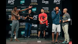 UFC 234: Anderson Silva Breaks Into Tears After Israel Adesanya Weigh-In Staredo