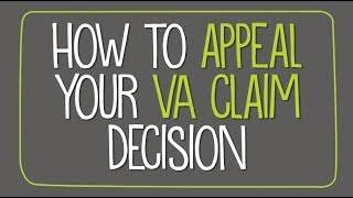 How to appeal your VA claim decision