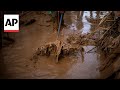 Spanish authorities issue warnings of infection risk from mud contact after floods