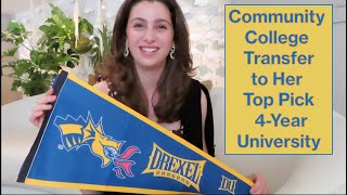 Community College Transfer to Her Top Pick 4-Year University