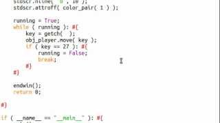 Python [curses] 16 Unicurses vs. Curses