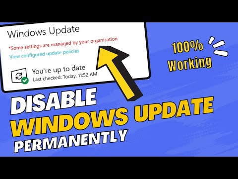 How To Disable Windows 10 Automatic Updates Permanently 2023 Turn Off Windows 10 Updates