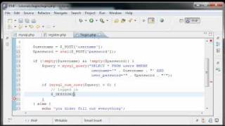 TheWebDrone PHP Tutorials - Simple Login System part 2