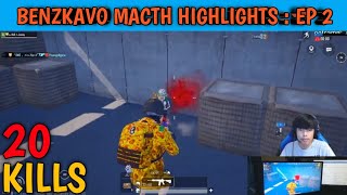 [BENZKAVO] Match Highlights Episode : 2 | 20 Kills | Pubg Mobile Gameplay