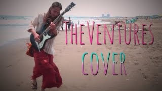 【Solo guitar】♯3 モズライトギターカバー  ベンチャーズメドレー弾いてみた mosrite  The Ventures cover surf rock