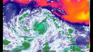 18W Noru (2022): 0921 - 0928 / Water Vapor