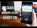 Hands-on: Instagram Beta for Windows 10 Mobile