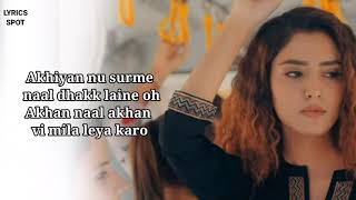 KALA TIKKA LYRICS – RAVNEET | Latest Punjabi song | meri hi na lag jaaye nazar soneyo