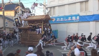 平成30年10月7日忠岡町だんじり祭　午後曳行