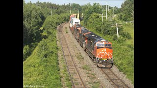 CN intermodal Z120 at Springhill Jct 2022/06/26