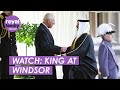 WATCH: King Charles Hosts King Of Bahrain At Windsor Castle