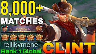 MANIAC Clint Insane 8,000+ Matches - Top 1 Global Clint by rellikymene - Mobile