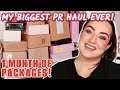 HUGE PR UNBOXING! SO MUCH NEW MAKEUP, SKINCARE & BODY CARE!