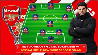 Arsenal Lineup: New Signings Boost Squad | 2024 Starting X1 Revealed | Arsenal Transfer News