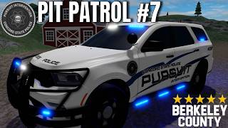 Slicktop Durango! ๐จ๐ฎ๐ | PIT PATROL #7 | Berkeley County Roblox | Pursuit Intervention Team
