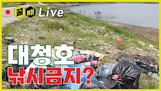 대청호 낚시금지 관련 긴급브리핑  [꿀배Live Vol.115]