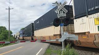 Csx Q020 eastbound at townline road milepost 390 7/21/19