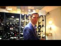 head sommelier stéphane gass presents one of the wine cellars in schwarzwaldstube germany