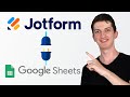 How To Integrate Google Sheets With JotForm