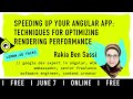 Speeding up your angular app: techniques for optimizing rendering performance