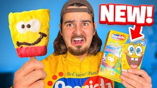Opening The NEW SpongeBob Popsicles! (THEY CHANGED THEM!)