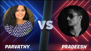 BATTLE 9 - PARVATHY VS PRADEESH | TALENT SHOW | MUSIC COMPETITION | SPOTLIGHT