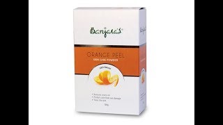 Banjaras Orange Peel Powder Review | Beauty Express