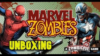 ZOMBICIDE: MARVEL ZOMBIES Core Set Unboxing