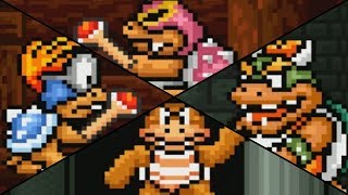 Super Mario Bros 3 - All Bosses (No Damage)