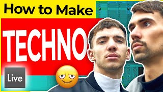 How to Make TECHNO (Like FJAAK) – FREE Ableton Project & Samples! 🔥💨