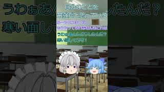 【学校や身近にいる東方キャラの特徴をもつ人たち】　～チルノ編～