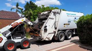 Wanneroo bulk waste with 96379 bobcat and 97044 truck