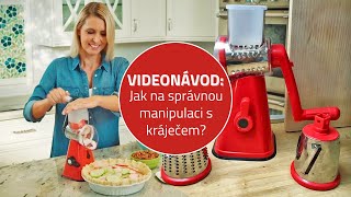 VIDEONÁVOD: Multifunkční struhadlo a kráječ - jak ho správně používat?