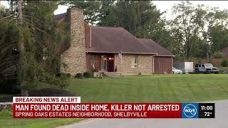 Police investigating homicide in Shelbyville after man found dead in home