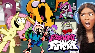 FLUTTERSHY WENT CRAZY?! PIBBY FINN AND JAKE IS HERE TO TAKEOVER!! | Friday Night Funkin'