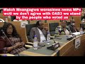 Watch Mnangagwa worasiswa nema MPs woti we don't agree with CAB3 we stand by the people who voted us