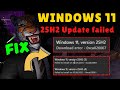 Windows 11 25H2 update failed install error Fix