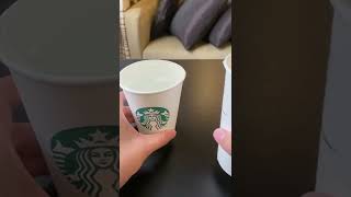 Starbucks cup size Tall = Grande ?! #starbucks Real Cup No Trick 無花無假 隻杯真係在店買 唔信自己試！